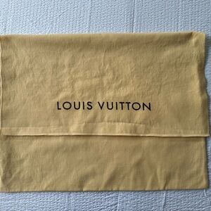 Authentic Louis Vuitton Flap Dust Bag - Medium Size - 18” x 13.5”